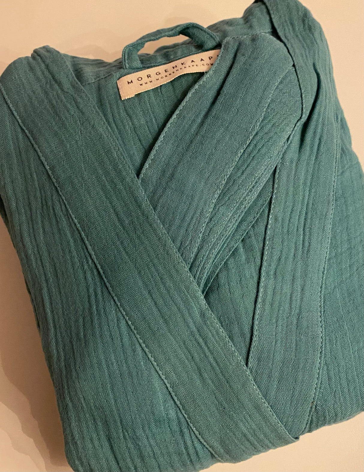 Morgenkåpe i 100% indisk bomull