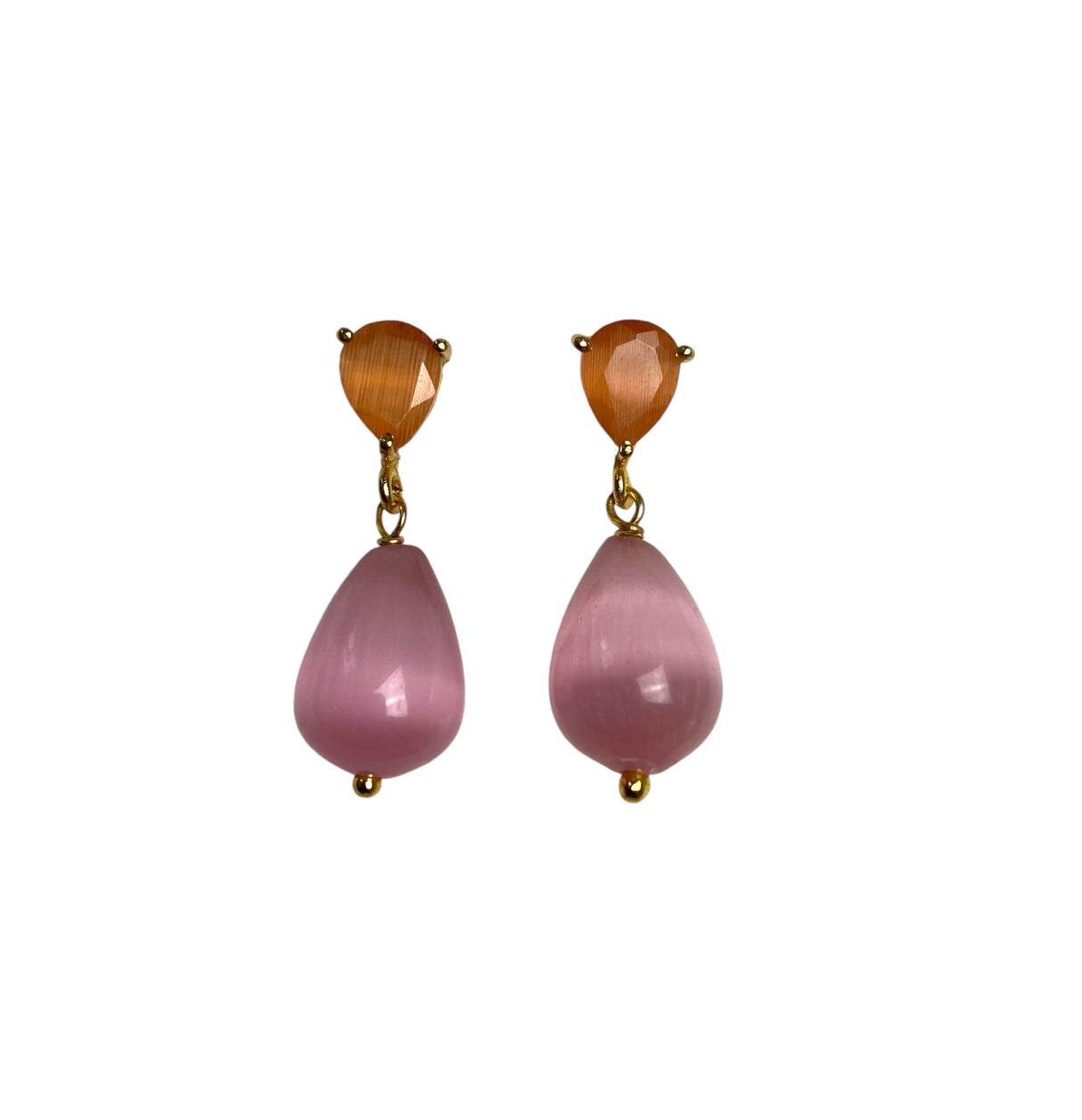 Dråpeformede øredobber